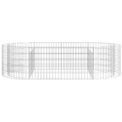 Dakota Fields Gabion Raised Bed Galvanised Iron
