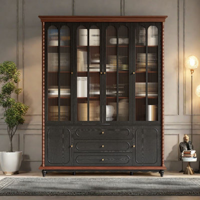 Bibliothèque romantique de style français