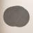 Calliope 100% Polyurethane No Pattern Round Placemat-95443056