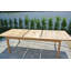 Ensemble de salle à manger 9 pièces en teck avec table d'extension Huntington Sunbrella-73896548