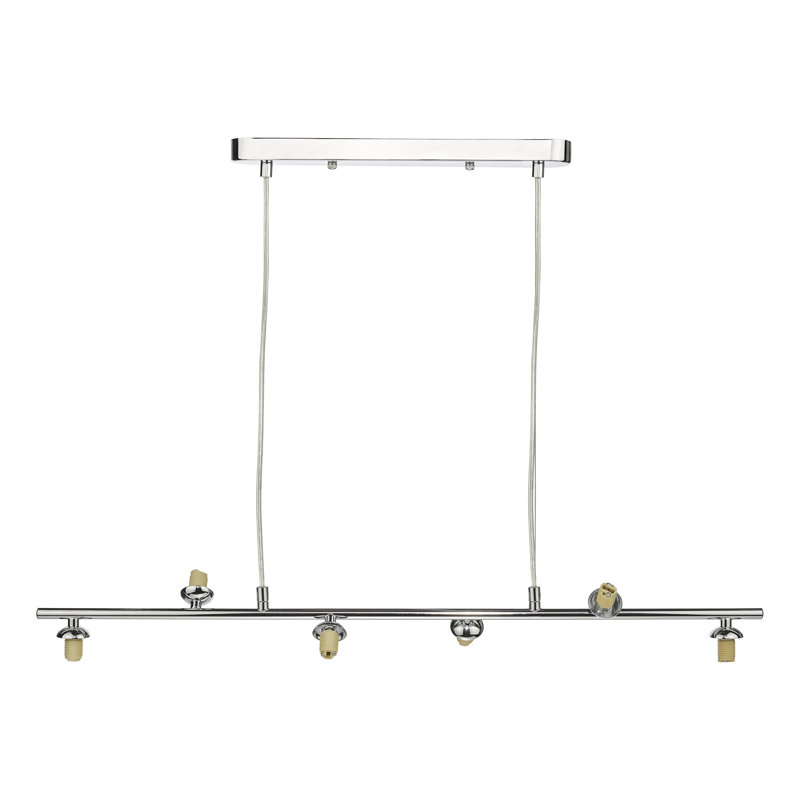 6 - Light Pendant, Polished Chrome
