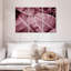 Harnek feuilles de bananier roses-107997081