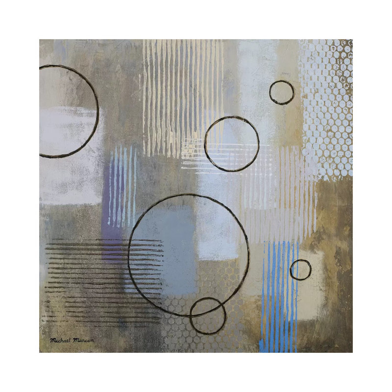 Rain Abstract II by Michael Marcon - Wrapped Canvas Gallery-Wrapped Canvas Giclée, 30.48 cm H x 30.48 cm W