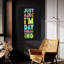 Art mural en verre acrylique 24 po x 36 po «Just A Sec I'm Daydreaming» par Club Daydream-117540778