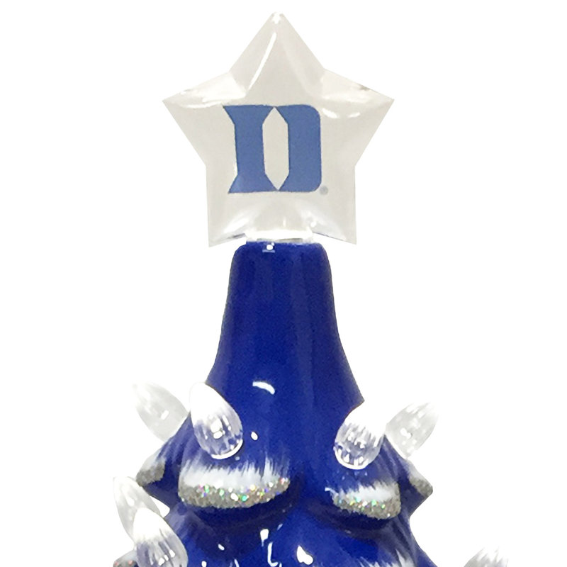 Arbre en céramique NCAA College Spirit, Blue Devils de Duke