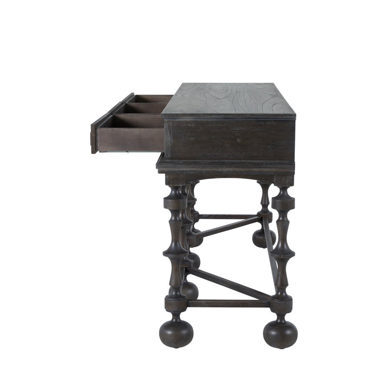 Arrington 76" Console Table, Cerused Ash