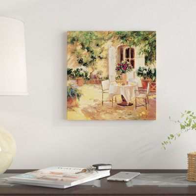 «Country Villa», reproduction sur toile