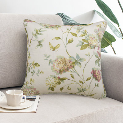 Adna Floral Square Cushion