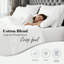 Ensemble de draps en coton mélangé à ourlet brodé 600 fils imperia-866217763-866217761