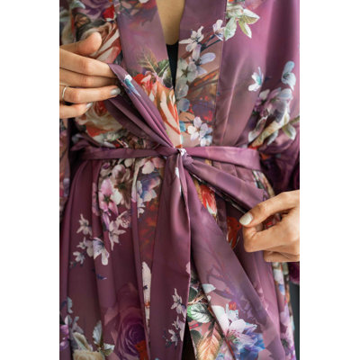 Girl / Woman+ Mid-Calf Bathrobe with Pockets