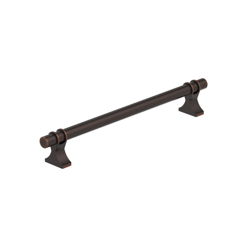 Poignée barre Davenport, Bronze huilé, 7 9/16"