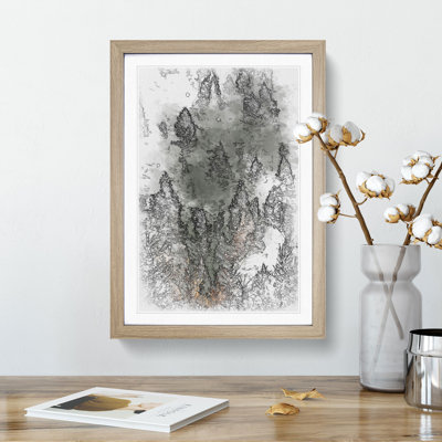 A Forest in Italy - Picture Frame Painting Print