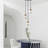 3 - Light LED Lantern Pendant