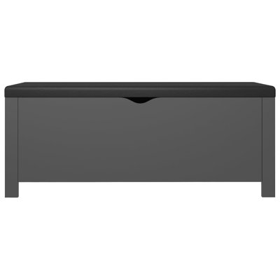 Atalfo Faux Leather Upholstered Storage Bench