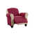 100 % polyester bourgogne