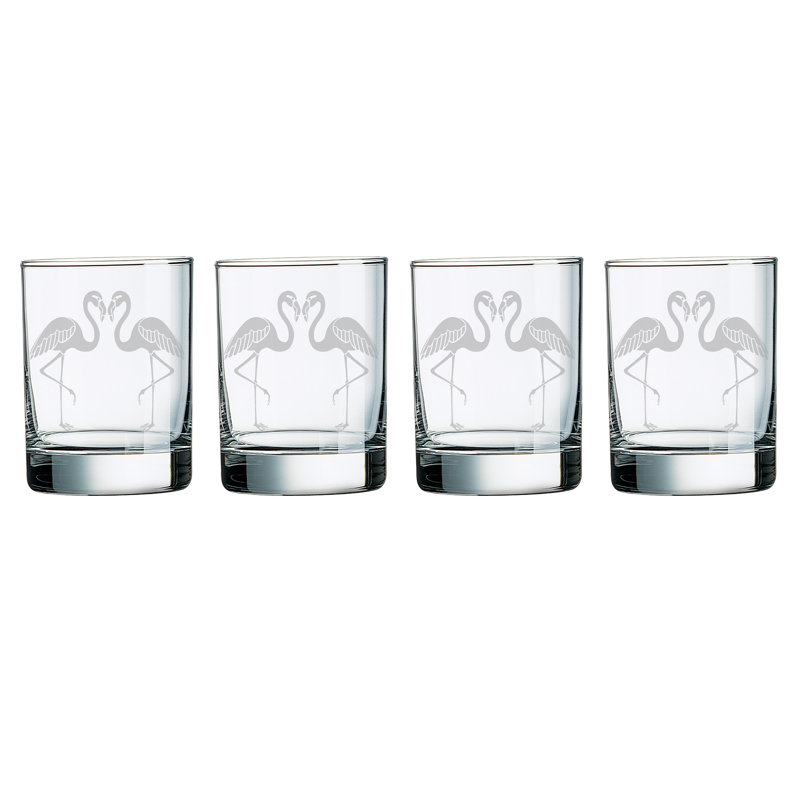 Verre à whiskey 14 oz. Flamingo