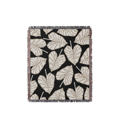 Jeté en coton Caladium