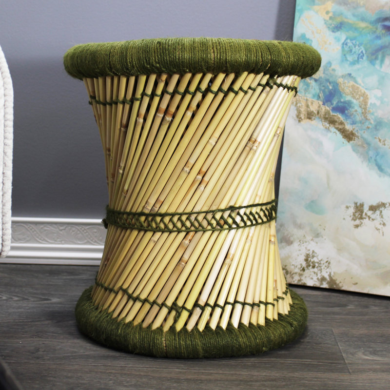 Tabouret d'appoint Barkhamsted Reed, Vert marine