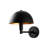 Modern Black Wall Lamp, Metal Body, 7.9 x 11.4 x 9.4 inches | E14 Socket, Max 40W (Bulb Not Included) | Stylish & Functional Lighting for Living Room, Bedroom, or Office | IP20 Rated, Sleek Design-148545748