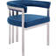 Fauteuil en velours Marcello Kenlea-2141634413