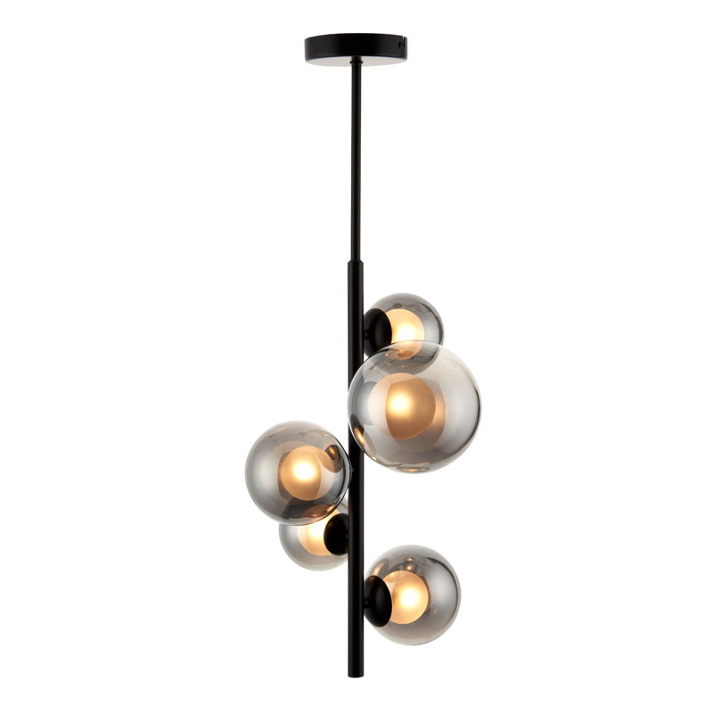 5 - Light Matt Black Paint Pendant