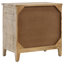 Commode mandala en bois patiné à 3 tiroirs Kenzie