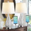 Lampe de table Fouges en métal USB