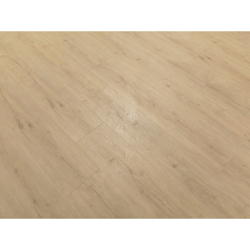 Planche de vinyle de luxe en pierre composite l 8,85 po x L 46 po x 9,5 mm - 400 pieds carrés, Chêne blanc
