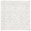 Tapis géométrique beige en coton / laine touffeté à la main Patricia