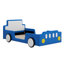 Lit plateforme simple en forme de voiture de course - équipé de roues-1336689798