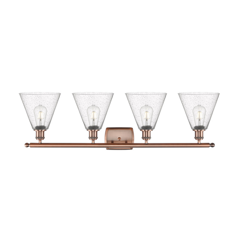 Anacani 4 - Light Vanity Light, No Bulb Included, Antique Copper