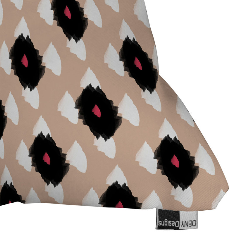 Coussin extérieur Allyson Johnson Ikat Class, 16 po x 16 po
