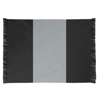 Chenille Striped Indoor Rug
