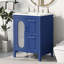 Meuble-lavabo sur pied simple 24 po avec comptoir en céramique 24 po-210349906