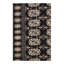 Wool Oriental Area Rug in Black