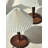 Mid Century Modern Accent Walnut Table Lamp