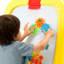 Chevalet magnétique double face de luxe Crayola - Grand tableau blanc et tableau effaçable à sec foncé - Comprend des lettres magnétiques, des engrenages et des crayons - Station d'art pliable