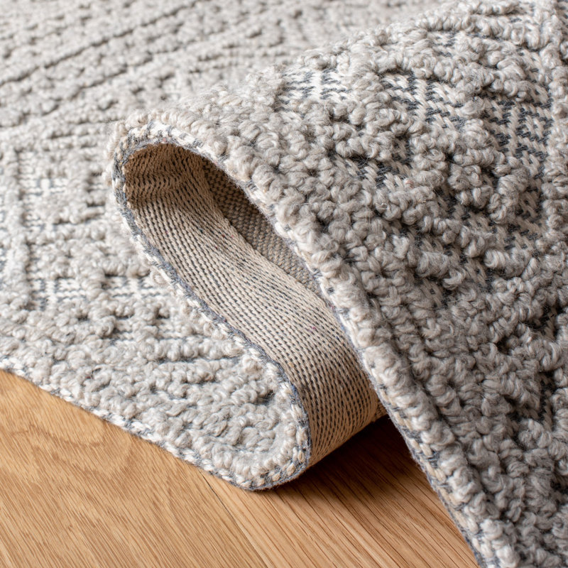 Trace Hand Tufted Performance Striped Rug, Rectangle 5' x 8'