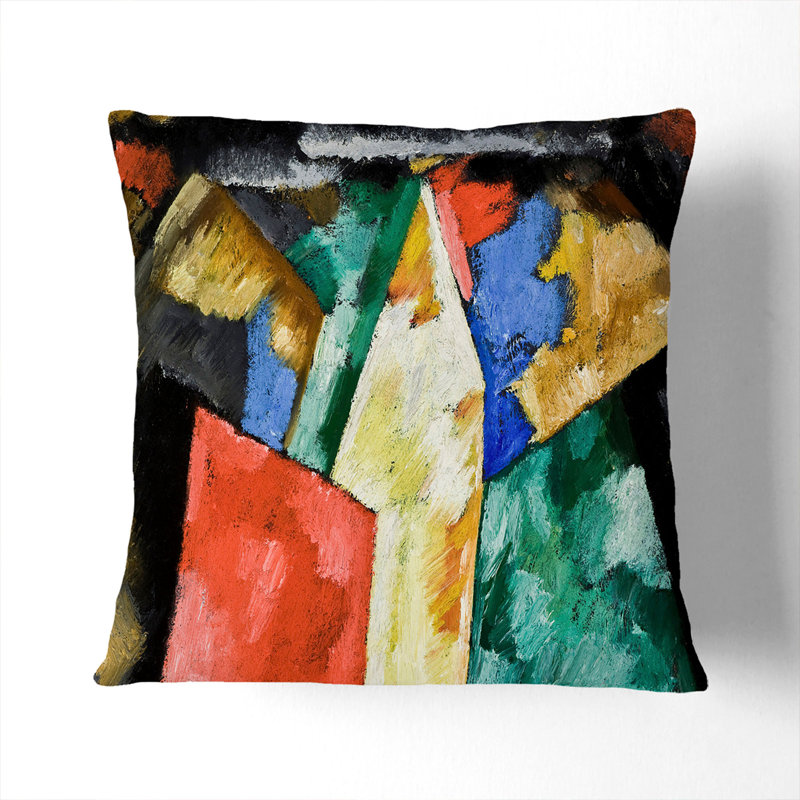 Abstraction Vol.2 Square Throw Cushion, 40cm H x 40cm W x 15cm D