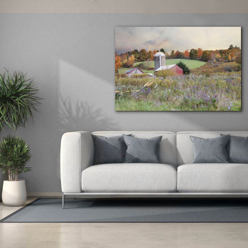 «Alorgandre Autumn Drive» par Lori Deiter, H 40 po x l 60 po x P 1,5 po