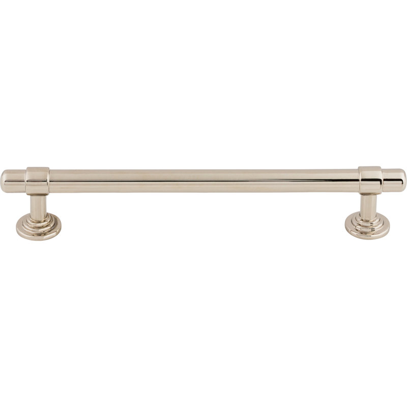 Ellis Bar Pull, Polished Nickel, 6 5/16" Center to Center