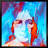 Pyschedelic Lennon Pop Art-Giclee on Canvas with Float Frame Vertical-70619877