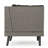 SOFA SET CORNER+TABLE - BROWN