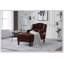 Chaise longue surdimensionnée pour l'intérieur, canapé-lit simple en tissu avec assise large, fauteuil rembourré pour la lecture et la détente-1286683105