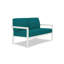 Vivant 56.25" Wide Outdoor Loveseat with Sunbrella® Cushions-186947798-215963995