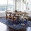 Tapis bleu marine et bleu Farhaad-688160526