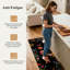 Ensemble de 2 tapis de cuisine anti-fatigue, coussins imperméables et antidérapants à motif floral Moon Garden