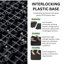 Carreaux de terrasse emboîtables en plastique imperméables-111809129