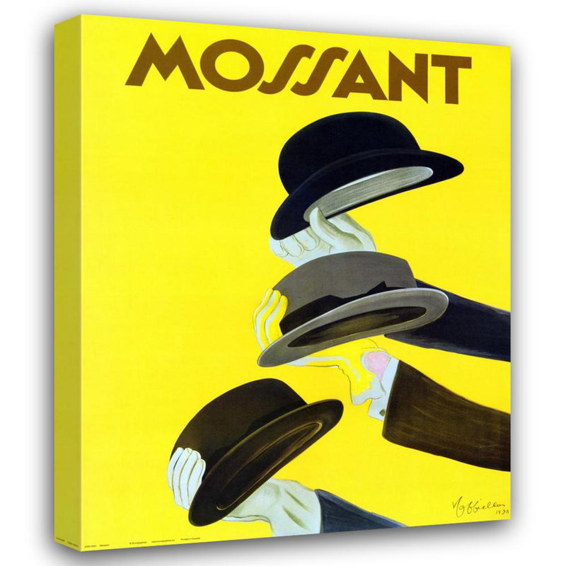 Chapeau Mossant, H 45 po x l 36 po