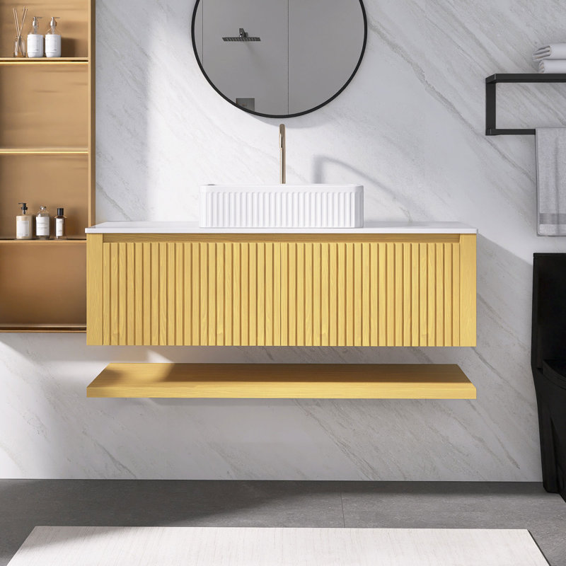 Meuble-lavabo mural l 47,64 po x P 18,9 po x H 20,2 po